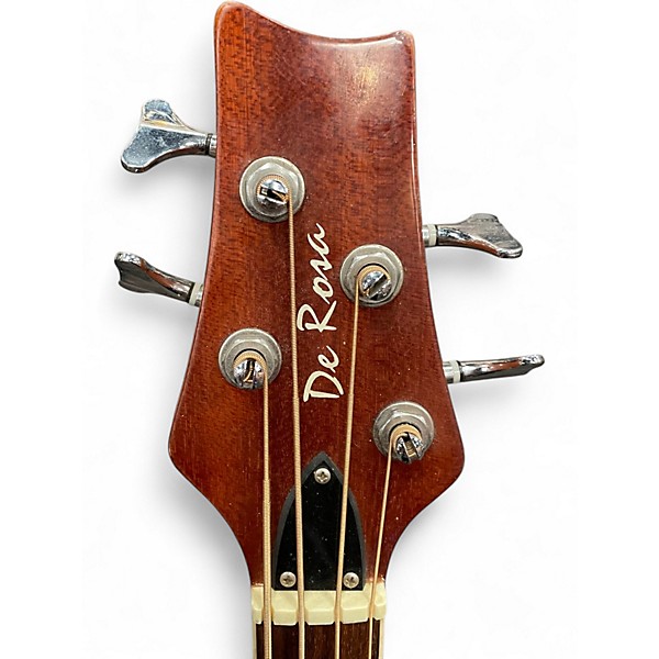 Used De Rosa GAB47 Natural Acoustic Bass Guitar