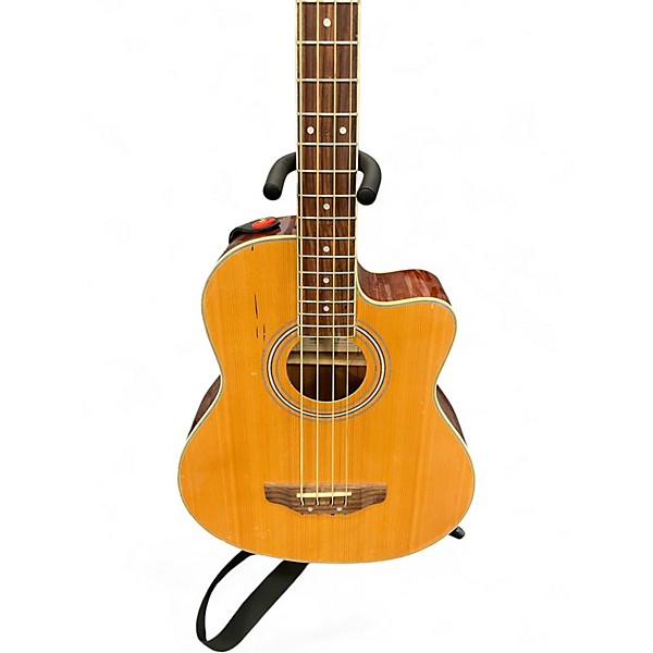 Used De Rosa GAB47 Natural Acoustic Bass Guitar