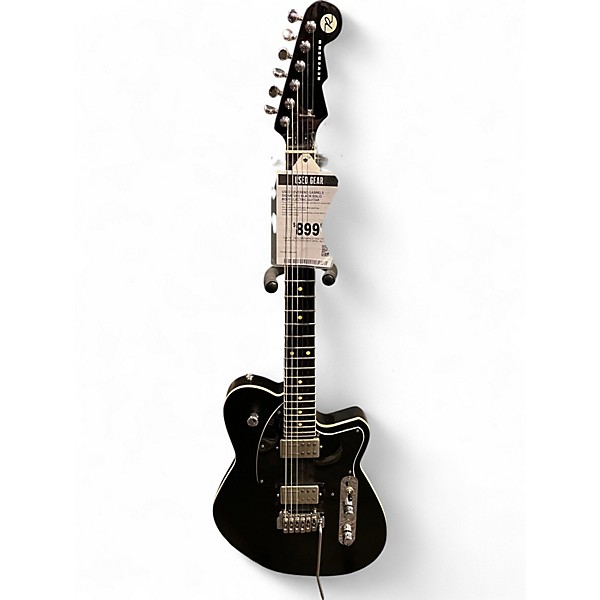 Used Reverend Gabrels Signature Black Solid Body Electric Guitar