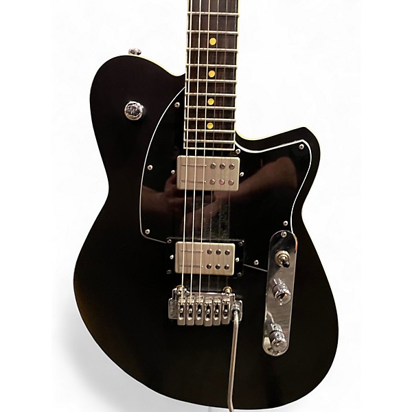 Used Reverend Gabrels Signature Black Solid Body Electric Guitar