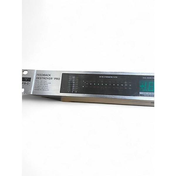 Used Behringer Feedback Destroyer Pro DSP1124P Feedback Suppressor
