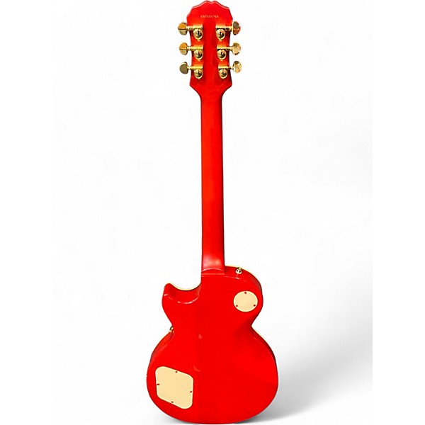 Used 2007 Epiphone Les Paul Ultra Cherry Sunburst Solid Body Electric Guitar