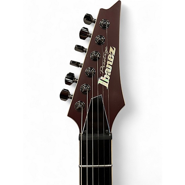 Used 2023 Ibanez RG5121 Prestige Burgundy Metallic Flat Solid Body Electric Guitar