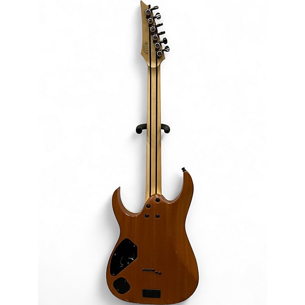 Used 2023 Ibanez RG5121 Prestige Burgundy Metallic Flat Solid Body Electric Guitar