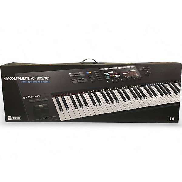 Used Native Instruments Komplete Kontrol S61 MKII MIDI Controller