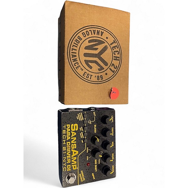 Used Tech 21 SansAmp Para Driver DI Preamp Pedal V2 Pedal