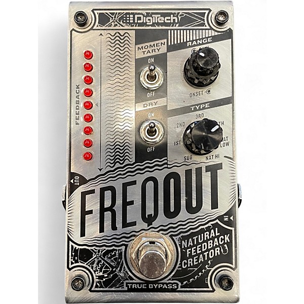Used DigiTech FreqOut Frequency Dynamic Feedback Generator Effect Pedal