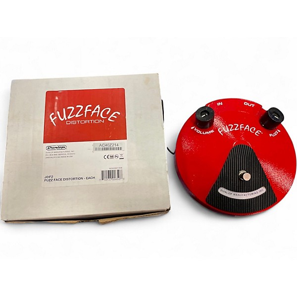 Used Dunlop Fuzz Face Effect Pedal