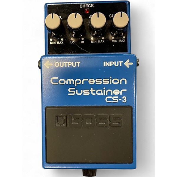 Used BOSS CS3 Compressor Sustainer Effect Pedal