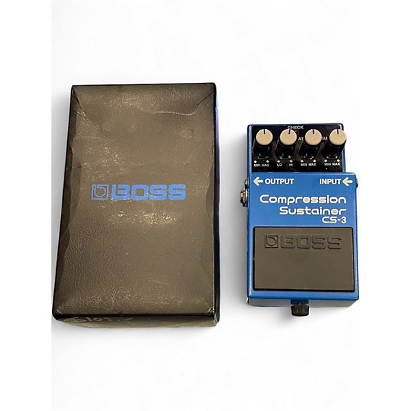 Used BOSS CS3 Compressor Sustainer Effect Pedal