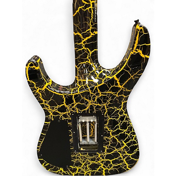 Used Jackson Soloist SL3 Yellow Crackle Solid Body Electric Guitar