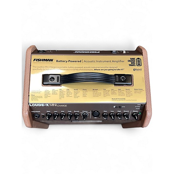 Used Fishman Loudbox mini charge Acoustic Guitar Combo Amp