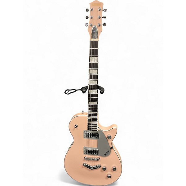 Used 2021 Gretsch Guitars G5230 Electromatic Jet FT Shell Pink Solid Body Electric Guitar