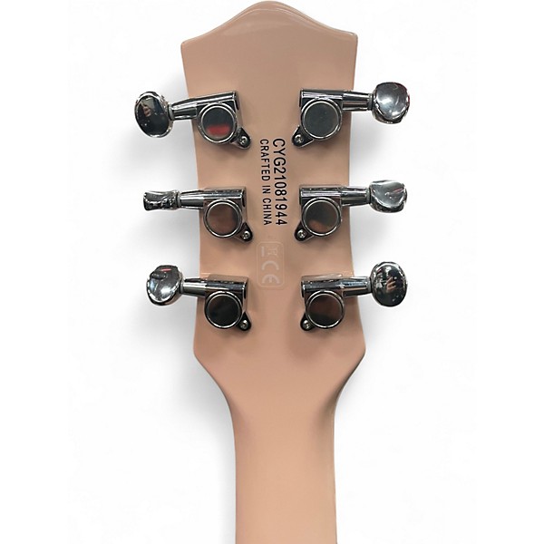 Used 2021 Gretsch Guitars G5230 Electromatic Jet FT Shell Pink Solid Body Electric Guitar