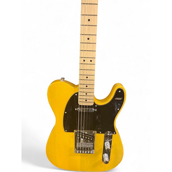 Used Squier SONIC TELECASTER Butterscotch Blonde Solid Body Electric Guitar