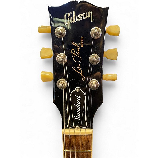 Used Gibson Les Paul Standard Gold Top Solid Body Electric Guitar