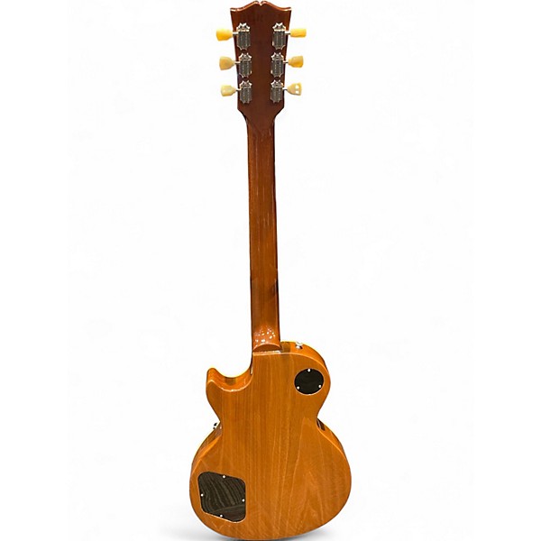 Used Gibson Les Paul Standard Gold Top Solid Body Electric Guitar