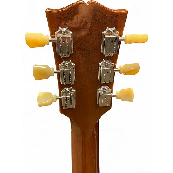 Used Gibson Les Paul Standard Gold Top Solid Body Electric Guitar