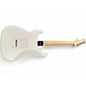 Used Squier Standard Stratocaster WHITE Solid Body Electric Guitar