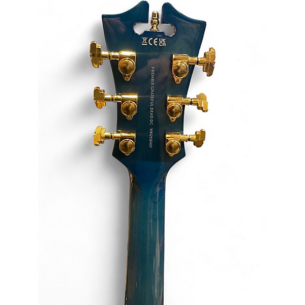 Used D'Angelico Premier Series DC Grateful Dead Hollow Body Electric Guitar