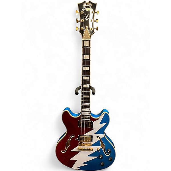 Used D'Angelico Premier Series DC Grateful Dead Hollow Body Electric Guitar