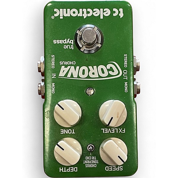 Used TC Electronic Corona Chorus Effect Pedal