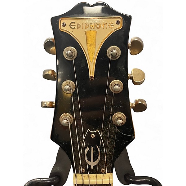 Used Epiphone Wildkat with Bigsby YELLOW Hollow Body Electric Guitar