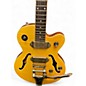 Used Epiphone Wildkat with Bigsby YELLOW Hollow Body Electric Guitar