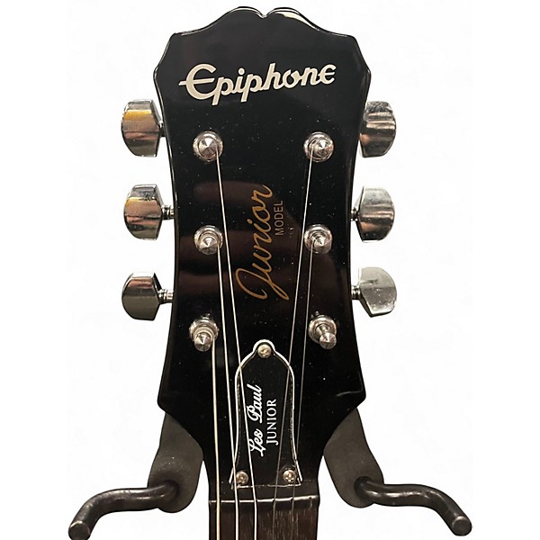 Used Epiphone Les Paul Junior 2 Color Sunburst Solid Body Electric Guitar