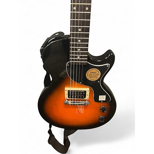 Used Epiphone Les Paul Junior 2 Color Sunburst Solid Body Electric Guitar