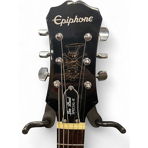 Used Epiphone Les Paul Special II Orange Solid Body Electric Guitar