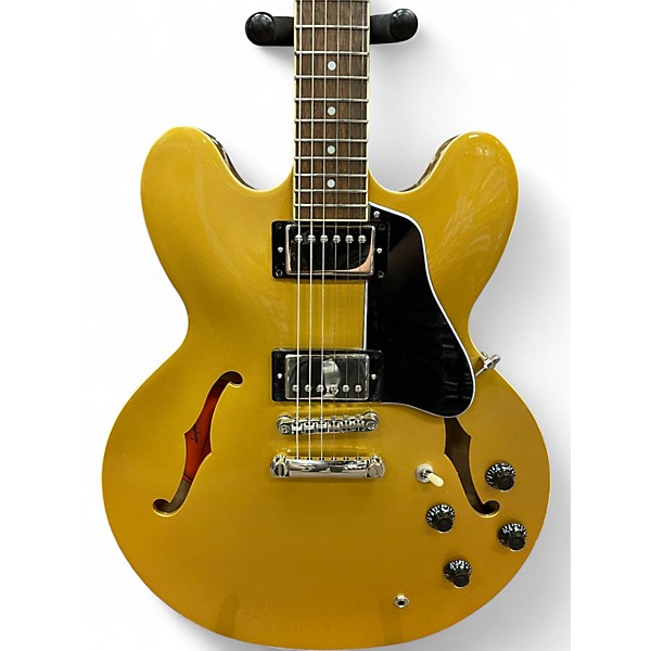 Used Epiphone ES335 Gold Top Hollow Body Electric Guitar