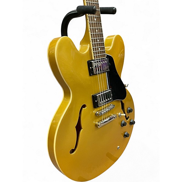 Used Epiphone ES335 Gold Top Hollow Body Electric Guitar