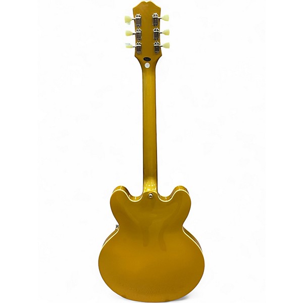 Used Epiphone ES335 Gold Top Hollow Body Electric Guitar