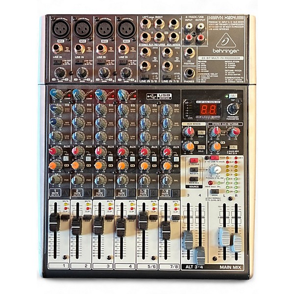 Used Behringer Xenyx X1204USB Unpowered Mixer