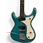 Used Eastwood Sidejack Aqua Blue Solid Body Electric Guitar