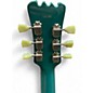 Used Eastwood Sidejack Aqua Blue Solid Body Electric Guitar