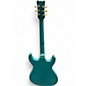Used Eastwood Sidejack Aqua Blue Solid Body Electric Guitar