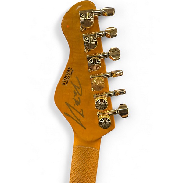 Used Dean Zelinsky Tagliare z-GLIDE Trans Black Solid Body Electric Guitar