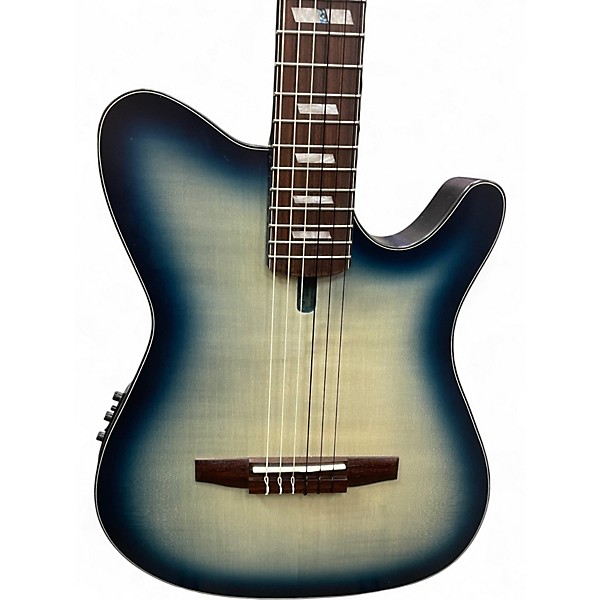 Used Ibanez FRH20FMN COSMIC BLUE SUNBURST Classical Acoustic Electric Guitar