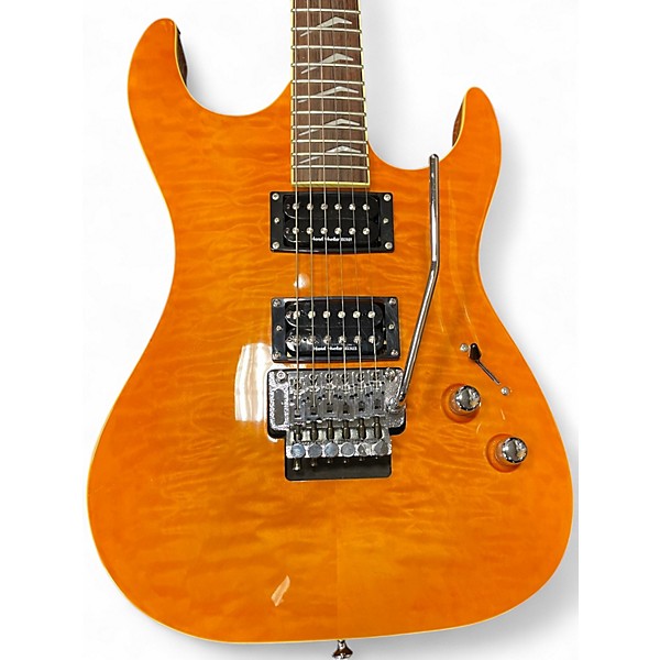 Used Washburn AX3QFR PRO Quilted maple Solid Body Electric Guitar