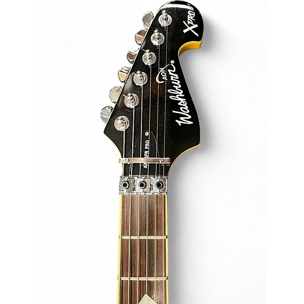 Used Washburn AX3QFR PRO Quilted maple Solid Body Electric Guitar