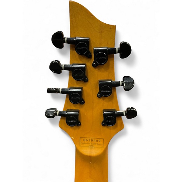 Used Schecter Guitar Research Diamond Series Gryphon-7 Trans Black Solid Body Electric Guitar