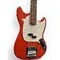 Used Fender Vintera 60s Mustang Bass Fiesta Red Electric Bass Guitar