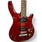 Used Peavey FIRENZA Trans Red Solid Body Electric Guitar