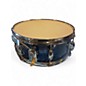 Vintage 1960s Zim-gar 14in Snare Blue Pearl Drum