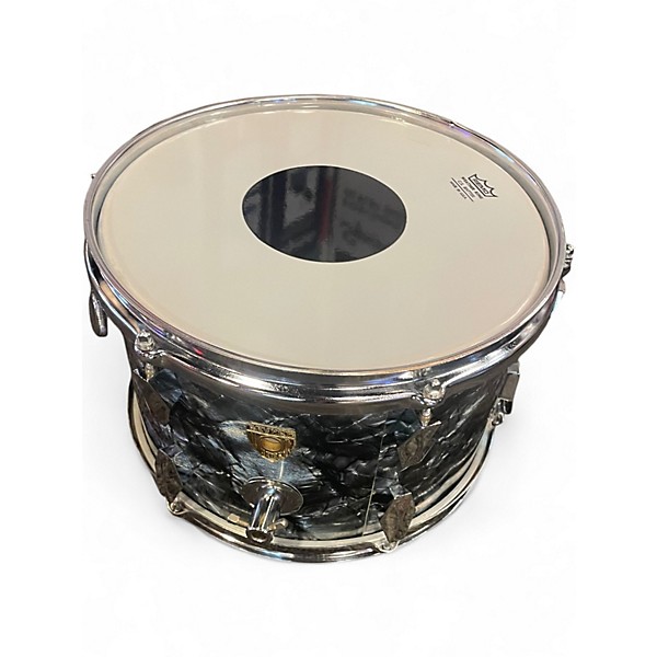 Vintage 1968 Revere 3 Piece Kit Black Diamond Pearl Drum Kit