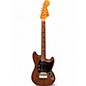 Vintage 1974 Fender Mustang Brown Solid Body Electric Guitar thumbnail