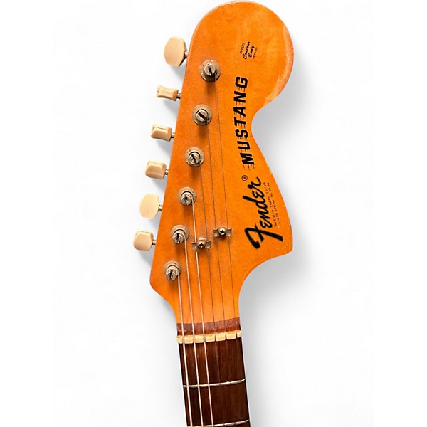 Vintage 1974 Fender Mustang Brown Solid Body Electric Guitar