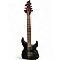 Used Schecter Guitar Research Hellraiser C7 7 String Black Solid Body Electric Guitar thumbnail
